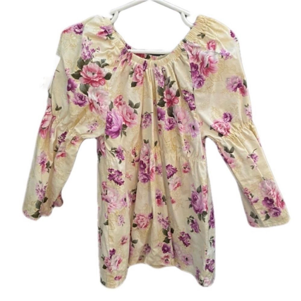 ‎Carolina Kids Floral Baby Doll Top SZ 5